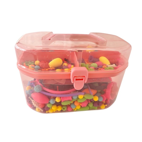 Biranco Kids Pop Beads Jewelry Set - Pink and Multicolor - Picture 5 of 6